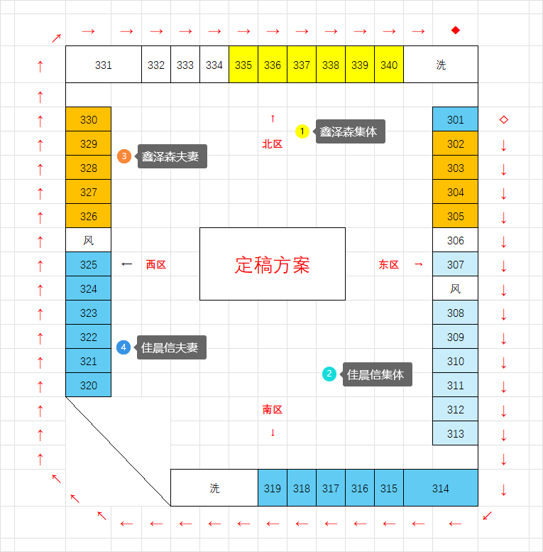 宿舍平面图